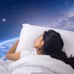 sleeping in space