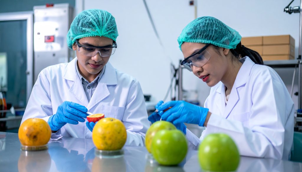 Scientists making man-made fruits