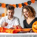 man and woman DIY Halloween