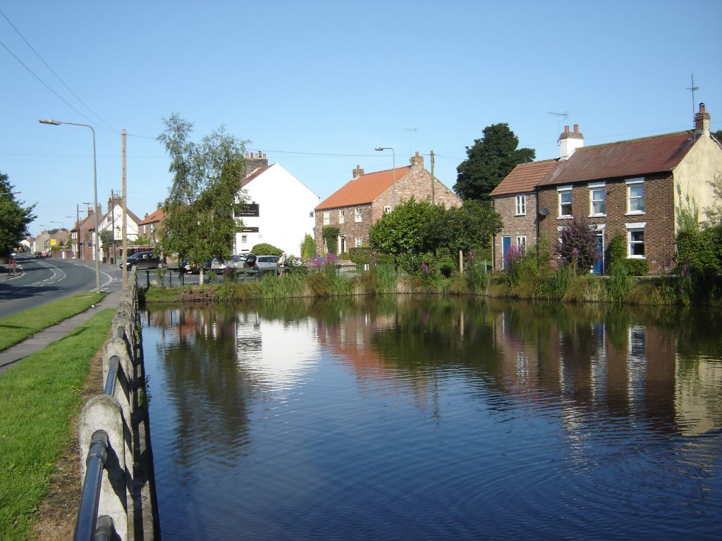A pong in Wetwang, England